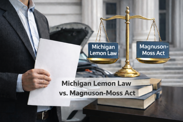 Michigan Lemon Law vs. Magnuson-Moss Act