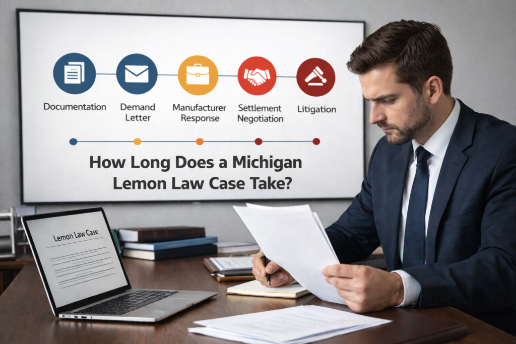 How Long Does a Michigan Lemon Law Case Take?